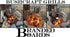 Portable Bushcraft Stainless BBQ Cooking Grill Grate, Bamboo Cutting Board, Burlap Bag, Mini Knife, Fire Starter Kits. Camping, Campfires, Backpac...